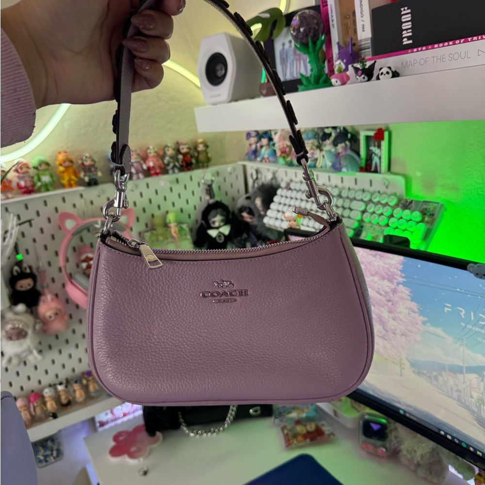 Coach Teri Shoulder Bag with flowers